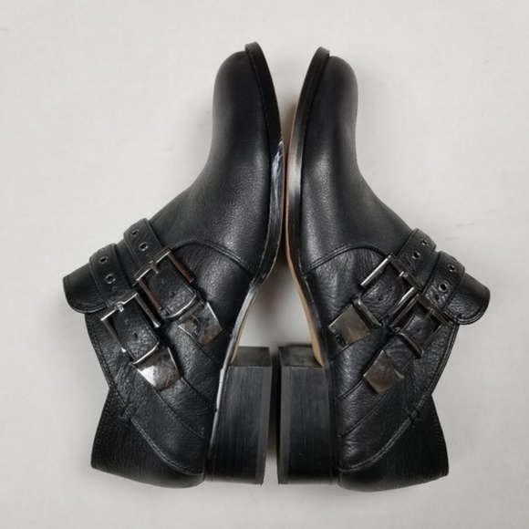 vince camuto cosmika buckle bootie